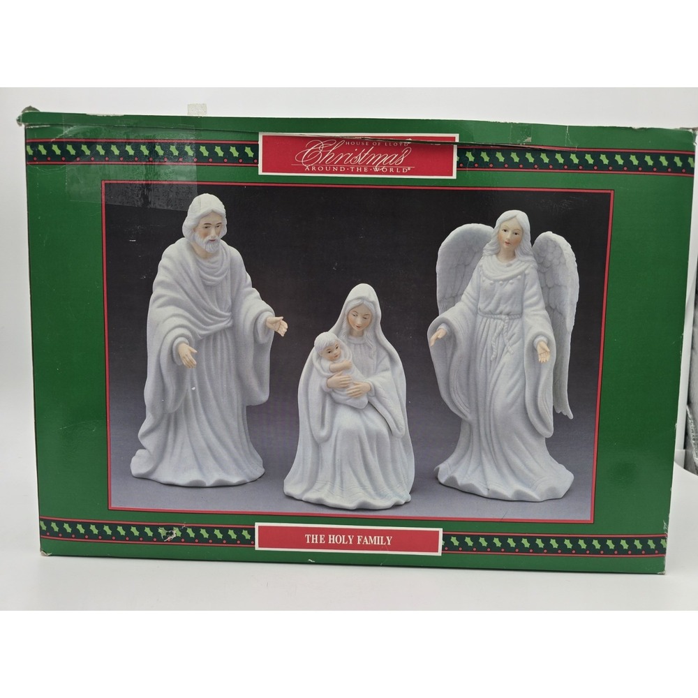Vintage 1996 House Of Lloyd Christmas Around World "The Holy Family " Nativity